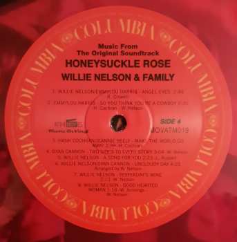 2LP Willie Nelson & Family: Honeysuckle Rose (Music From The Original Soundtrack) LTD | NUM | CLR
