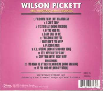 CD Wilson Pickett: The Original Soul Shaker