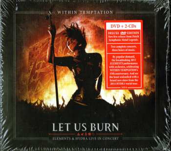 2CD/DVD Within Temptation: Let Us Burn (Elements & Hydra Live In Concert) DIGI
