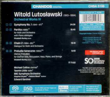 SACD BBC Symphony Orchestra: Orchestral Works IV: Symphony No. 1 • Partita • Chain 2 • Preludia Taneczne
