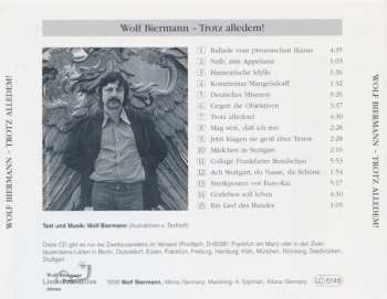 CD Wolf Biermann: Trotz Alledem!