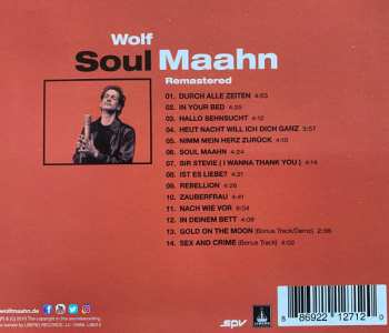 CD Wolf Maahn: Soul Maahn Remastered