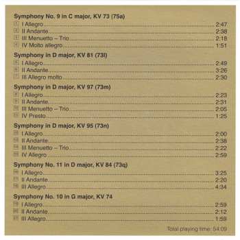 12CD/Box Set Wolfgang Amadeus Mozart: 45 Symphonies