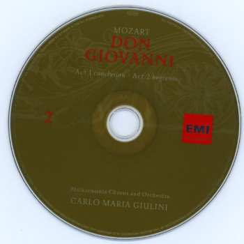 4CD Wolfgang Amadeus Mozart: Don Giovanni