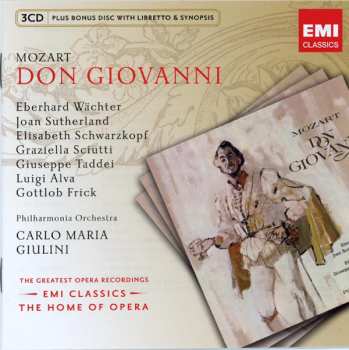 4CD Wolfgang Amadeus Mozart: Don Giovanni
