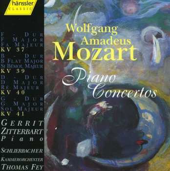 Album Wolfgang Amadeus Mozart: Piano Concertos (KV 37/39/40/41)