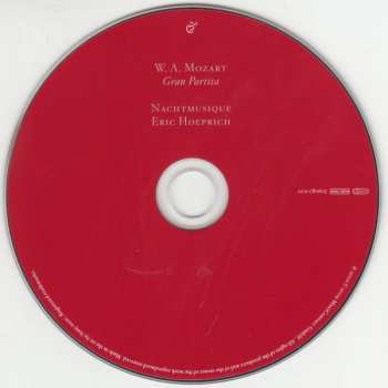 CD Wolfgang Amadeus Mozart: Gran Partita