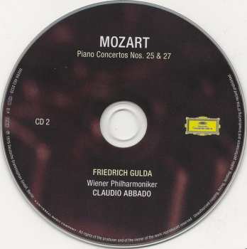 2CD/Blu-ray Wolfgang Amadeus Mozart: Piano Concertos Nos. 20, 21, 25 & 27
