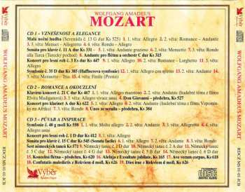 3CD Wolfgang Amadeus Mozart: Klenoty Klasické Hudby: Mozart