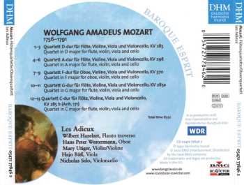 CD Wolfgang Amadeus Mozart: Flute & Oboe Quartets = Flöten- Und Oboenkonzerte