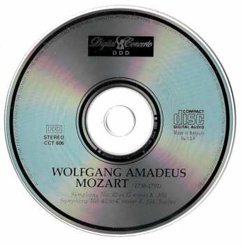 CD Wolfgang Amadeus Mozart: Symphony No. 40 In G Minor K. 550 / Symphony No. 41 In C Major K. 551 "Jupiter"