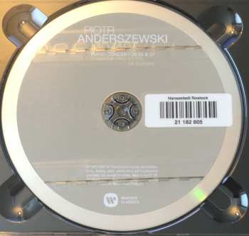 CD Wolfgang Amadeus Mozart: Piano Concertos 25 & 27