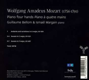 CD Wolfgang Amadeus Mozart: Piano Four Hands  