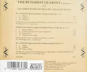 CD Robert Schumann: Quartet For Piano & Strings In E-Flat, K493 / Quintet in E-Flat For Piano & Strings, Op. 44