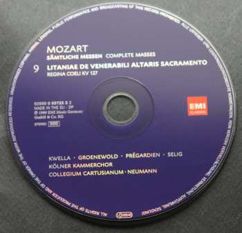 10CD/Box Set Wolfgang Amadeus Mozart: Sämtliche Messen