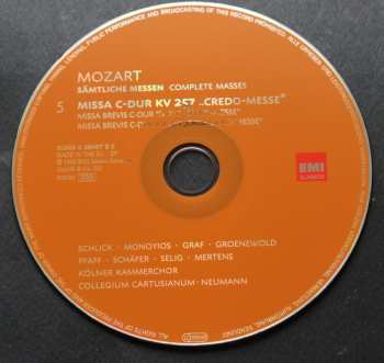 10CD/Box Set Wolfgang Amadeus Mozart: Sämtliche Messen