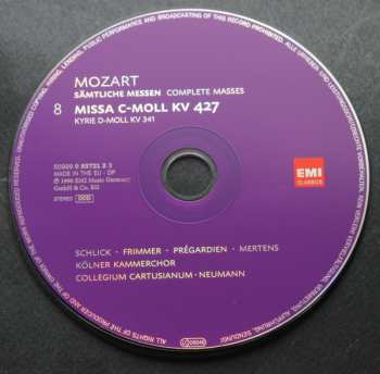 10CD/Box Set Wolfgang Amadeus Mozart: Sämtliche Messen