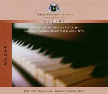 CD Wolfgang Amadeus Mozart: Sinfonia Concertante In E Flat, K. 364, Sinfonia Concertante In E Flat, K. App. 9 (297b)
