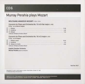 12CD/Box Set Wolfgang Amadeus Mozart: The Piano Concertos