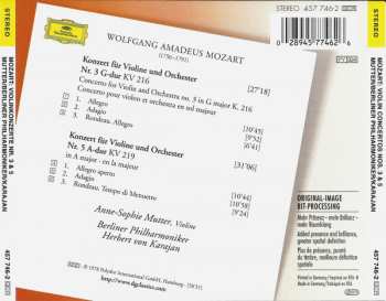 CD Berliner Philharmoniker: Violinkonzerte • Violin Concertos • No. 3 KV 216 & No. 5 KV 219