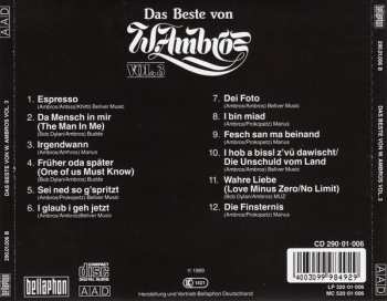 3CD/Box Set Wolfgang Ambros: Das Beste Von W. Ambros Vol. 1-3