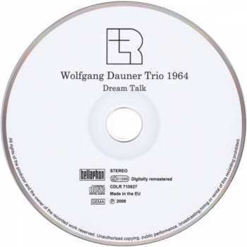 CD Wolfgang Dauner Trio: Dream Talk