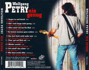 CD Wolfgang Petry: Nie Genug