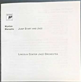 CD Wynton Marsalis: Jump Start And Jazz, Two Ballets By Wynton Marsalis