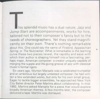 CD Wynton Marsalis: Jump Start And Jazz, Two Ballets By Wynton Marsalis