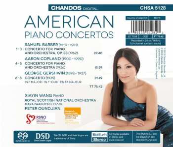 SACD Xiayin Wang: American Piano Concertos