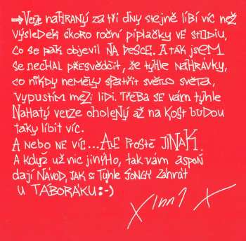 2CD Xindl X: Xpívánky