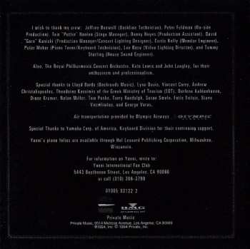 CD Yanni: Live At The Acropolis