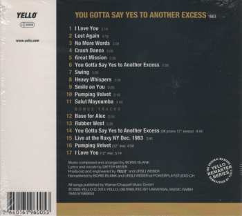 CD Yello: You Gotta Say Yes To Another Excess DIGI