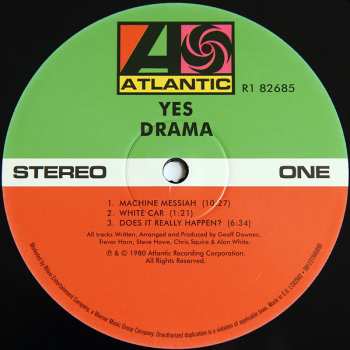 LP Yes: Drama