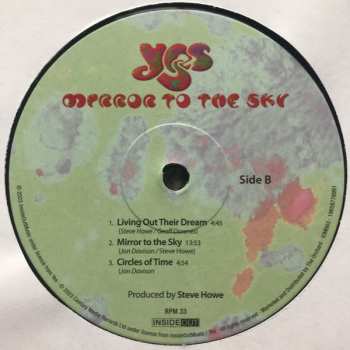 2LP Yes: Mirror To The Sky