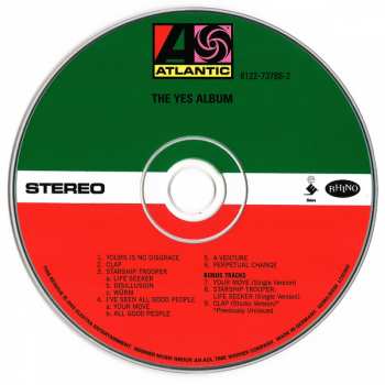 CD Yes: The Yes Album