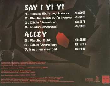 CD Ying Yang Twins: Say I Yi Yi b/w Alley