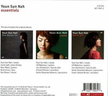 3CD Youn Sun Nah: Essentials (She Moves On / Lento / Same Girl)