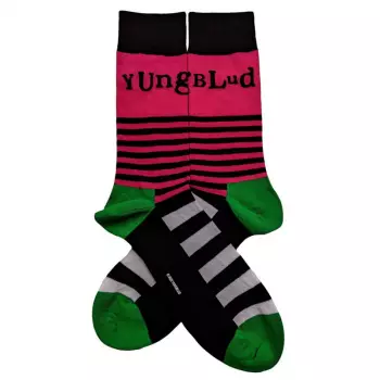 Knöchelsocken Logo Yungblud & Stripes