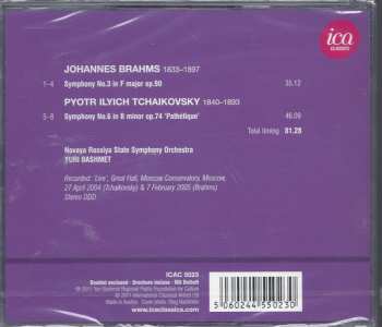 CD Yuri Bashmet: Brahms Symphony No. 3 Tchaikovsky Symphony No. 6