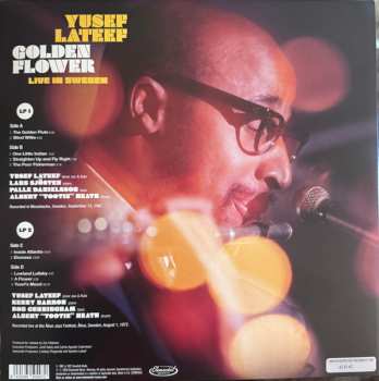 2LP Yusef Lateef: Golden Flower: Live In Sweden DLX | LTD | NUM