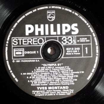 2LP Yves Montand: Olympia "81"
