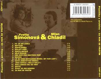 CD Yvetta Simonová: Písničky Z Archívu - Za Rok Se Vrátím
