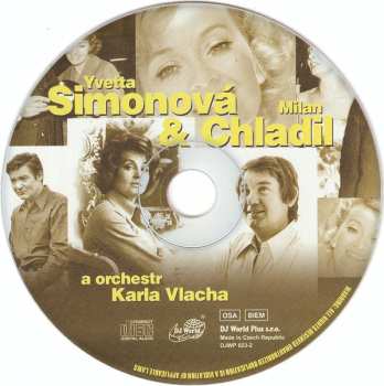 CD Yvetta Simonová: Písničky Z Archívu - Za Rok Se Vrátím