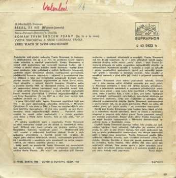 SP Yvetta Simonová: Román Tvým Srdcem Psaný / Říkal, Že Ne