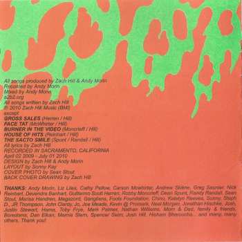 CD Zach Hill: Face Tat