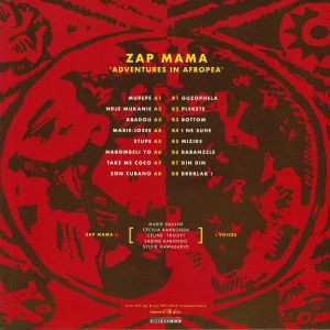 LP Zap Mama: Adventures In Afropea