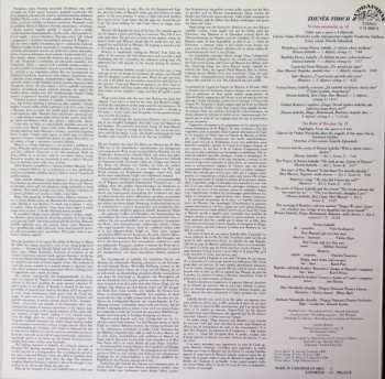 LP Orchestr Národního Divadla: Nevěsta Messinská . The Bride of Messina