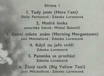 LP Zdenka Lorencová: Tady Jsem