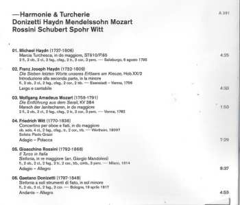 CD Zefiro: Harmonie & Turcherie